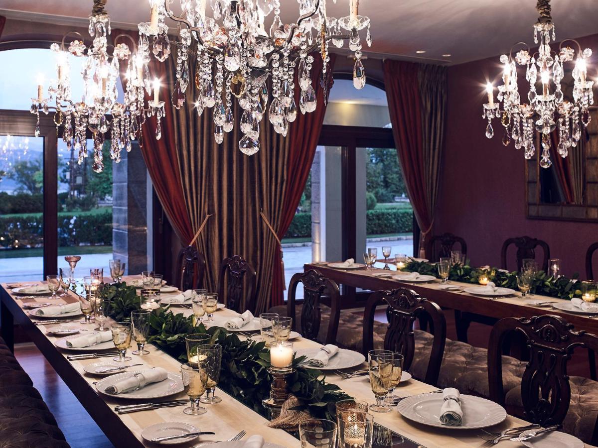 Hotel Du Lac Congress Center&Spa Ioannina Buitenkant foto The restaurant