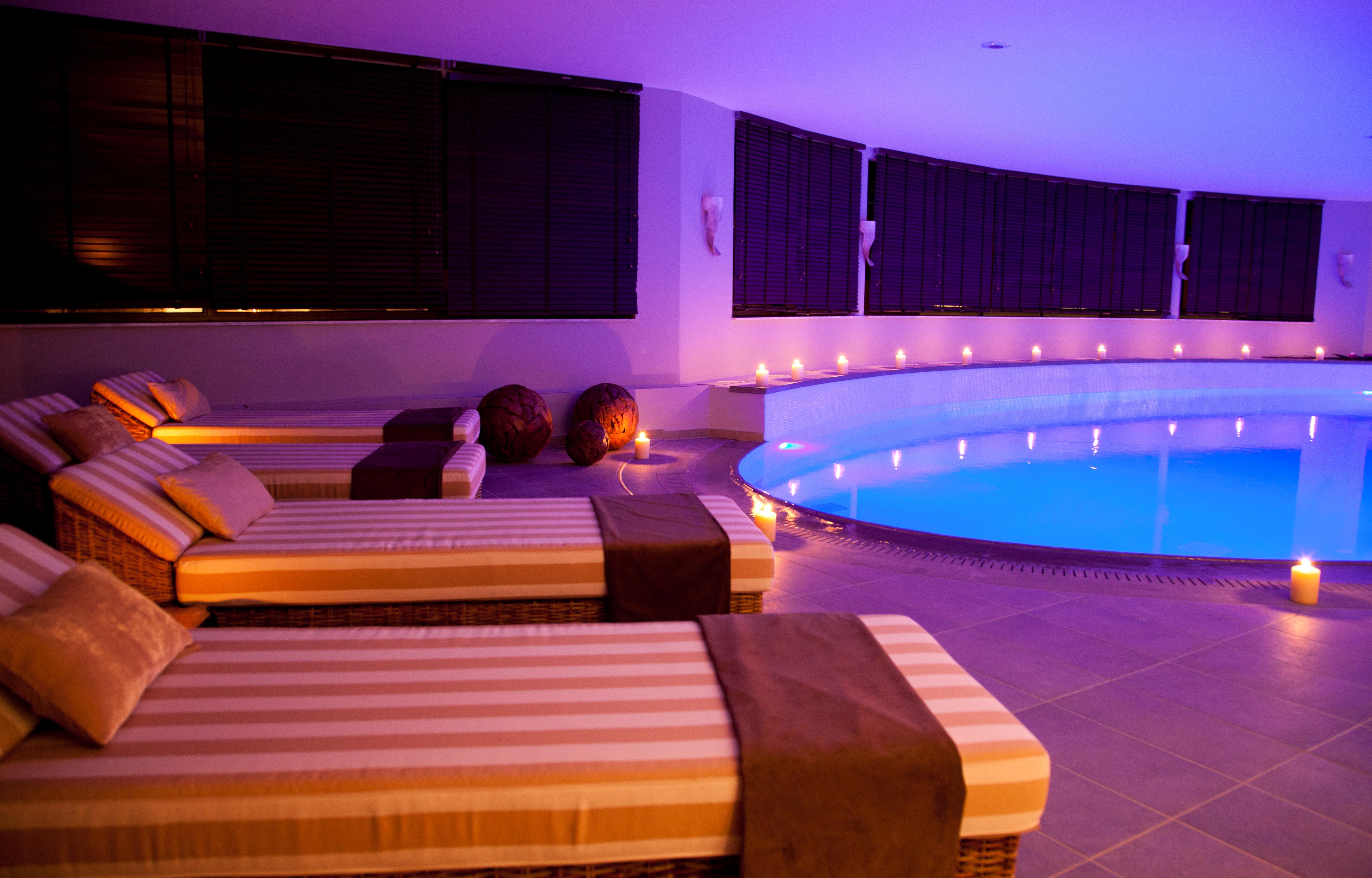 Hotel Du Lac Congress Center&Spa Ioannina Buitenkant foto The pool at the spa