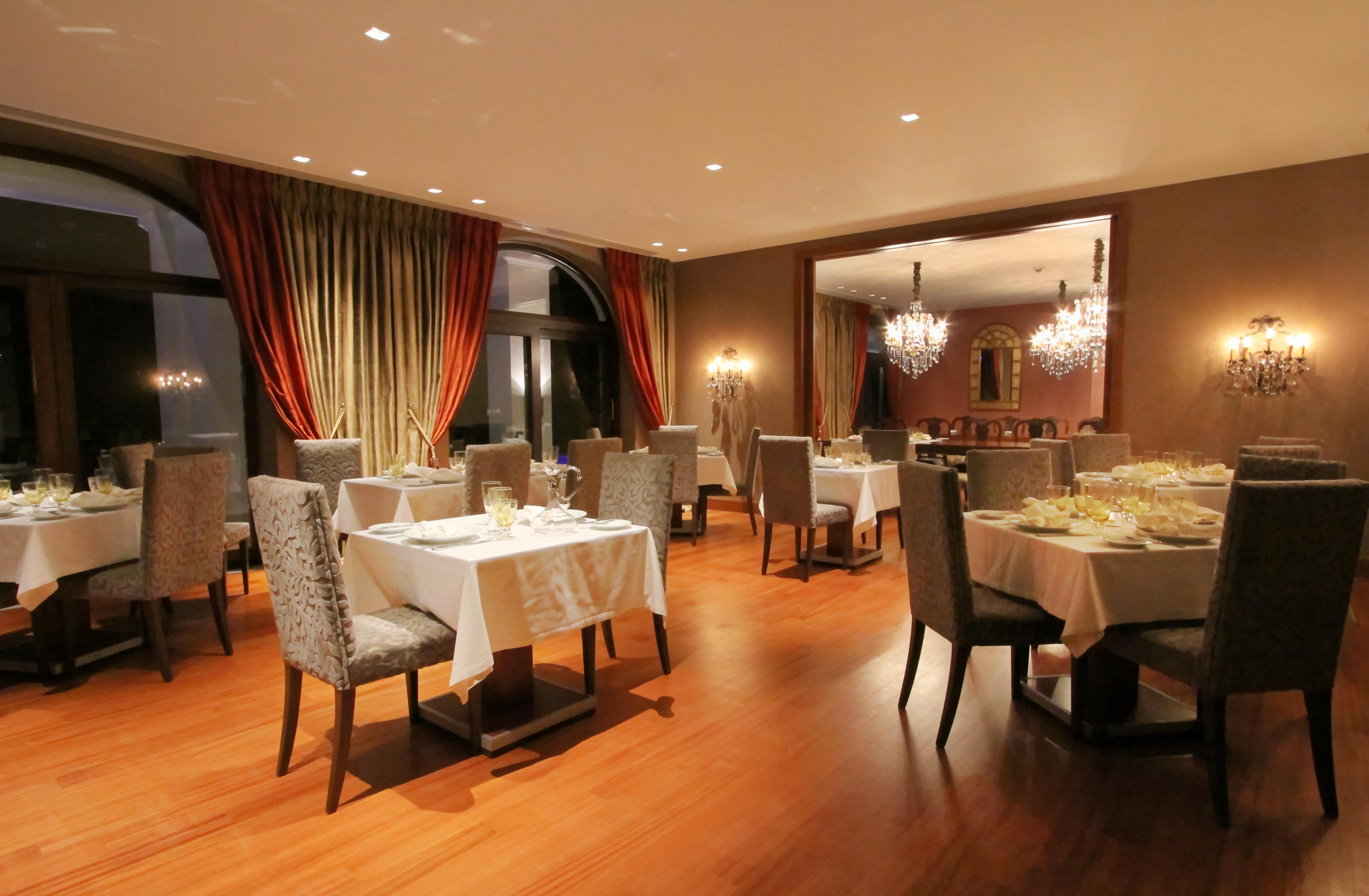 Hotel Du Lac Congress Center&Spa Ioannina Buitenkant foto Restaurant